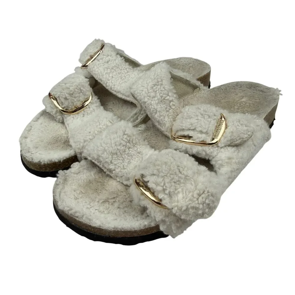 Birkenstock | Shoes | Birkenstock Shearling Sandals Size 39  display picture 2